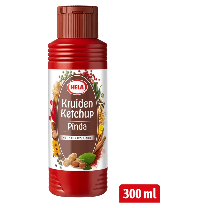 Hela Kruiden ketchup pinda