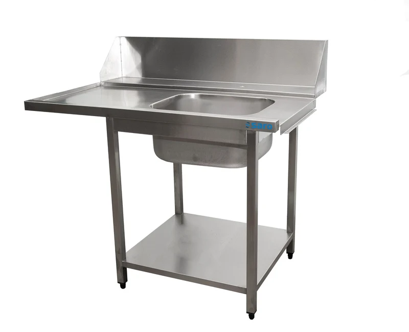 Saro Zulauftisch Spülmaschine rechts, 1200mm