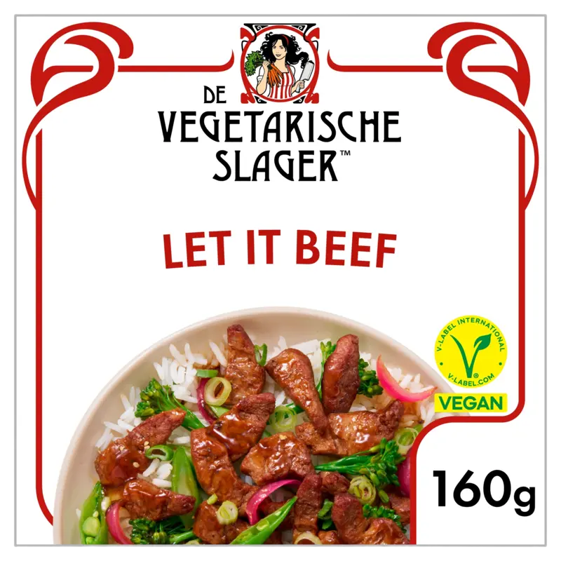 Vegetarische Slager Vegan let it beef