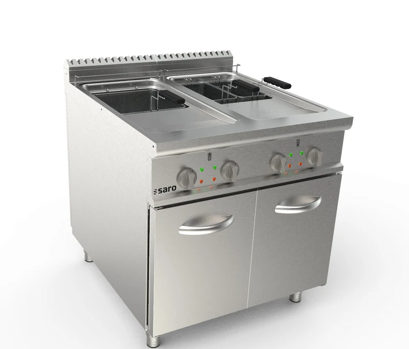 Saro Elektrofritteuse 2 x 21 Liter Modell LQ / FRE2V21
