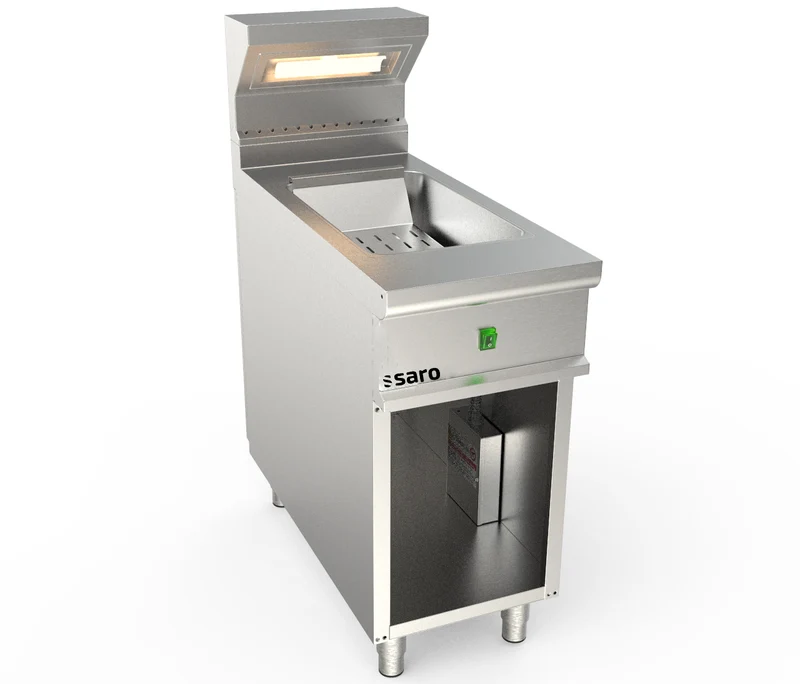 Saro Pommeswärmer mit offenem Unterbau Modell LQ / SPE40BA