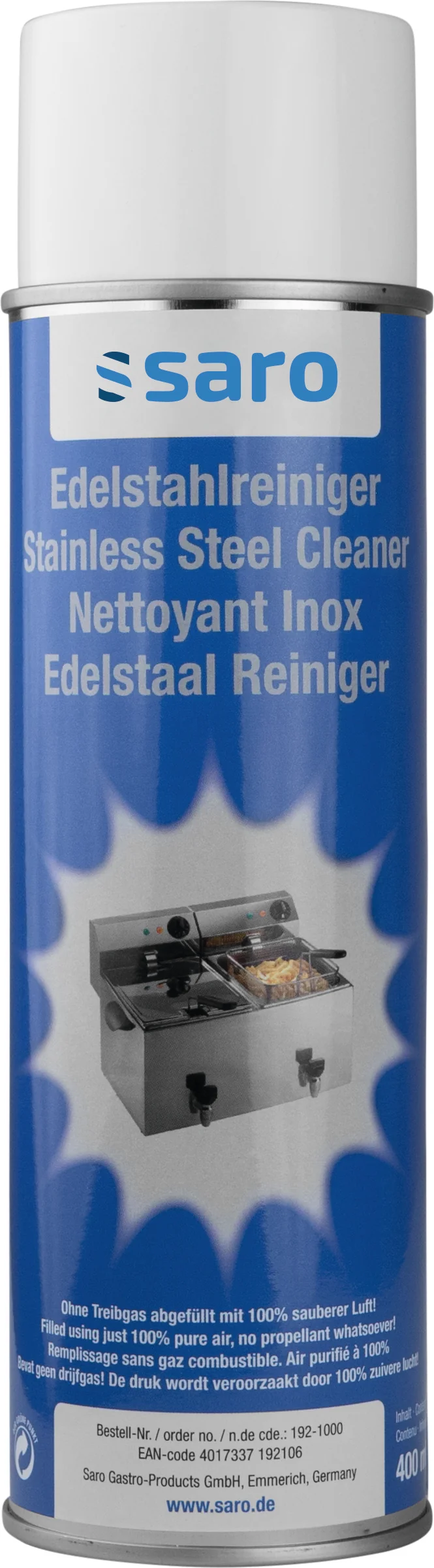 Saro Edelstahl-Reiniger R 50, 400 ml