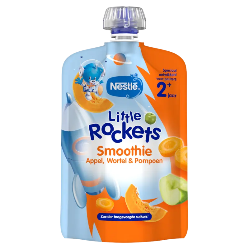 Little Rockets Knijpfruit appel pompoen 2+ jaar