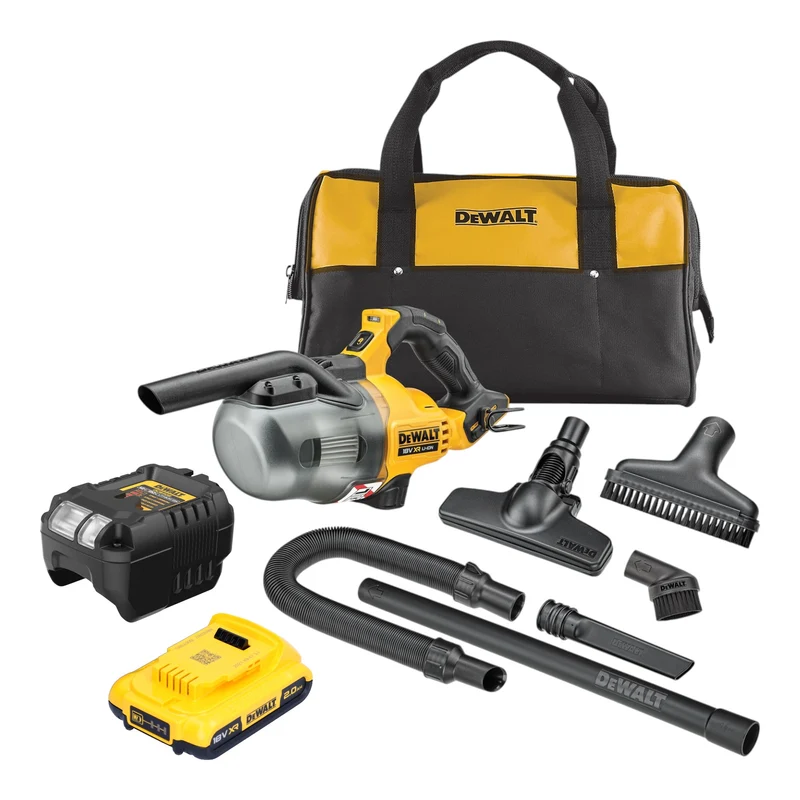 DeWalt DCV 501 LD1 Akku Stabsauger 18 V 0,7 l Staubklasse L + 1x Akku 2,0 Ah + Ladegerät