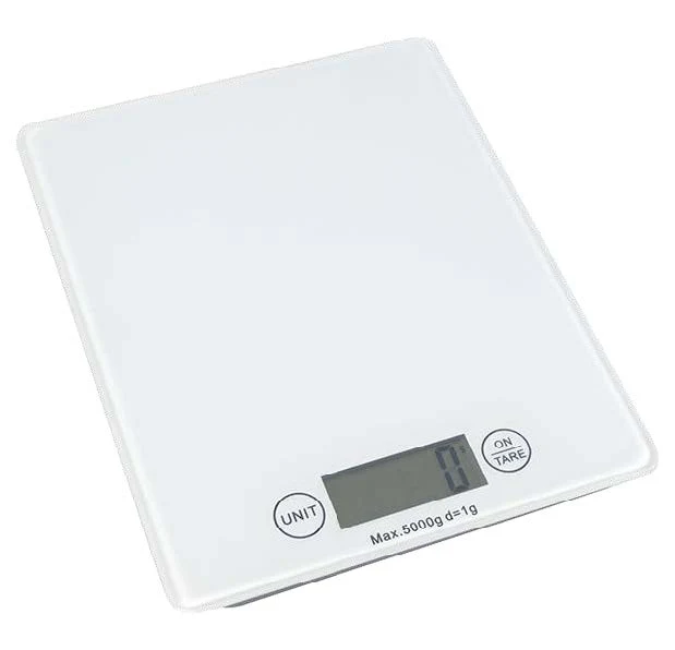 Saro Küchenwaage digital, Glasplatte, 5 kg, Modell 4745BO