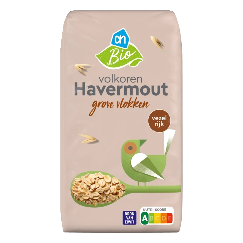 Biologisch Volkoren havermout grove vlokken