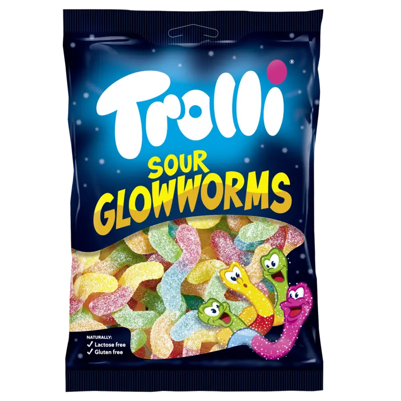 Trolli Sour glowworms