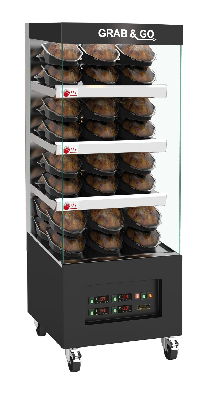 Saro Selbstbedienungsauslage mit 4 Regalen Modell 6MCV4LS.1