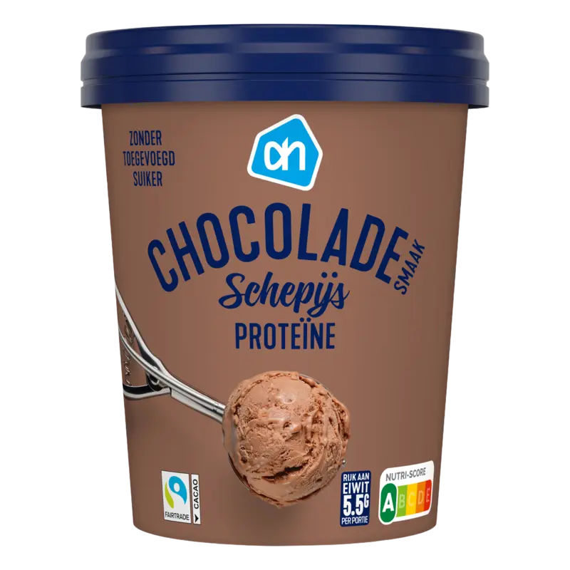 Schepijs proteine chocoladesmaak