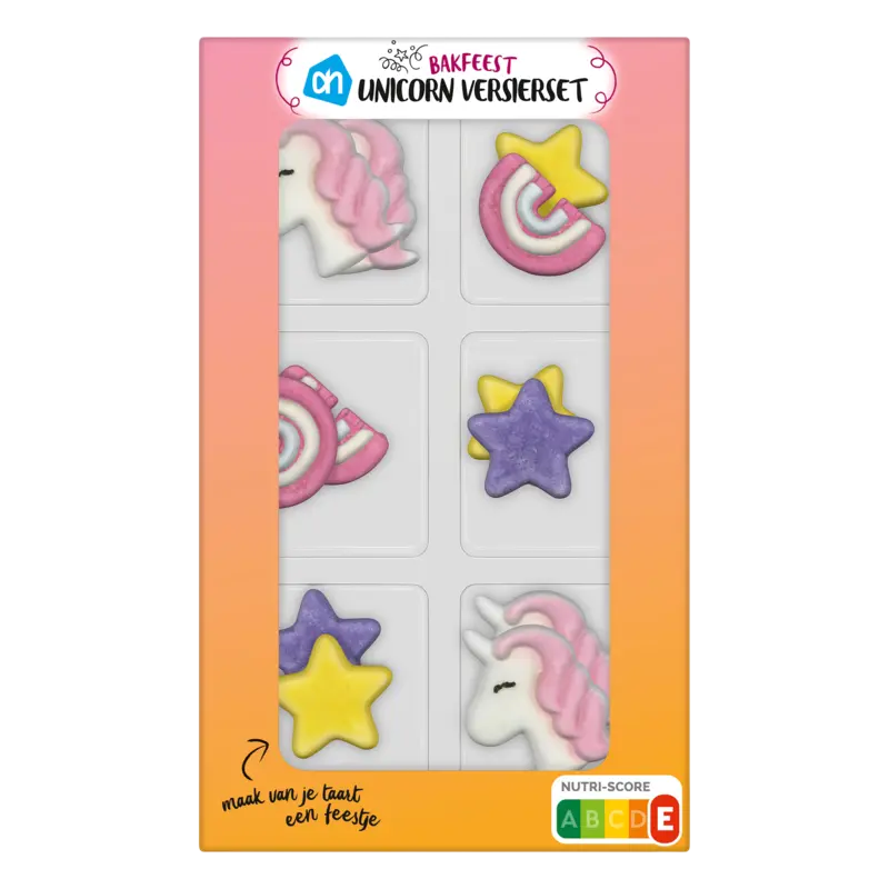 Versierset unicorn