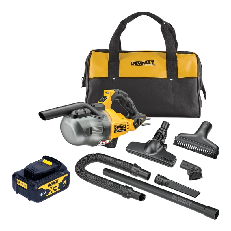 DeWalt DCV 501 LN Akku Stabsauger 18 V 0,7 l Staubklasse L + 1x Akku 4,0 Ah - ohne Ladegerät