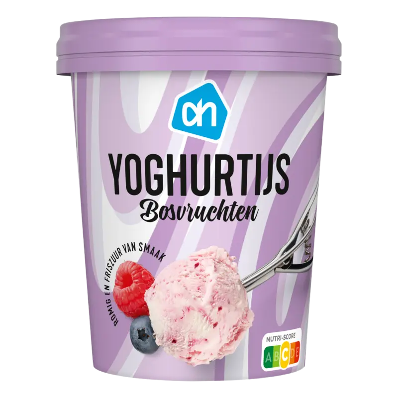 Yoghurtijs bosvruchten