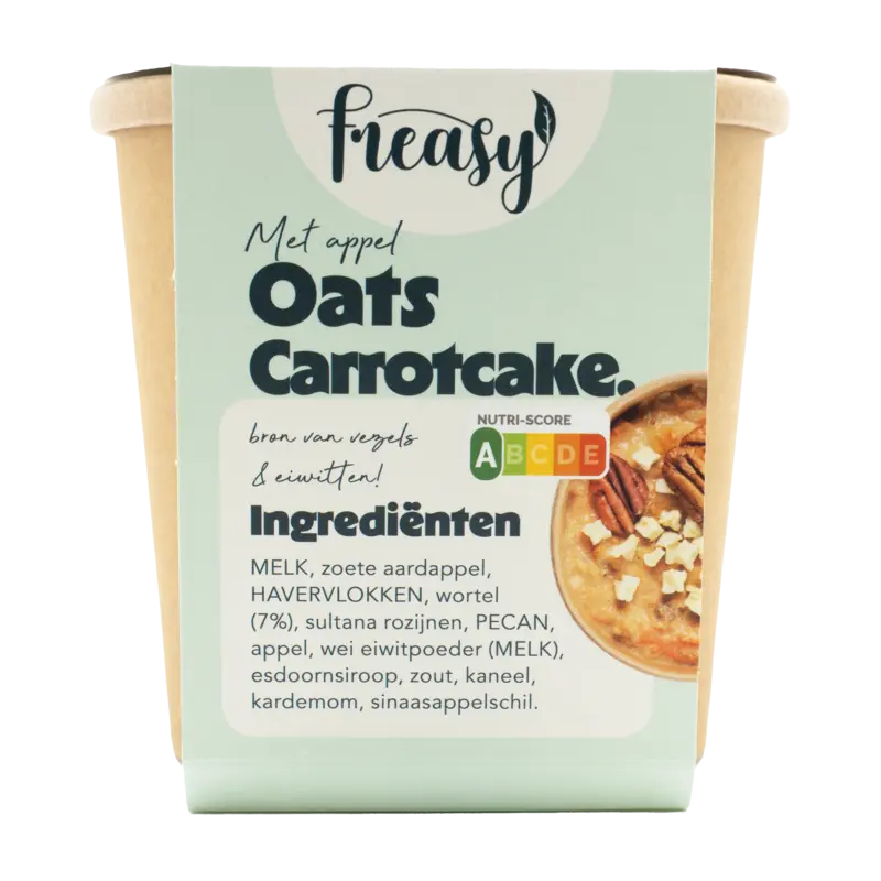 Freasy Carrot cake breakfast oats
