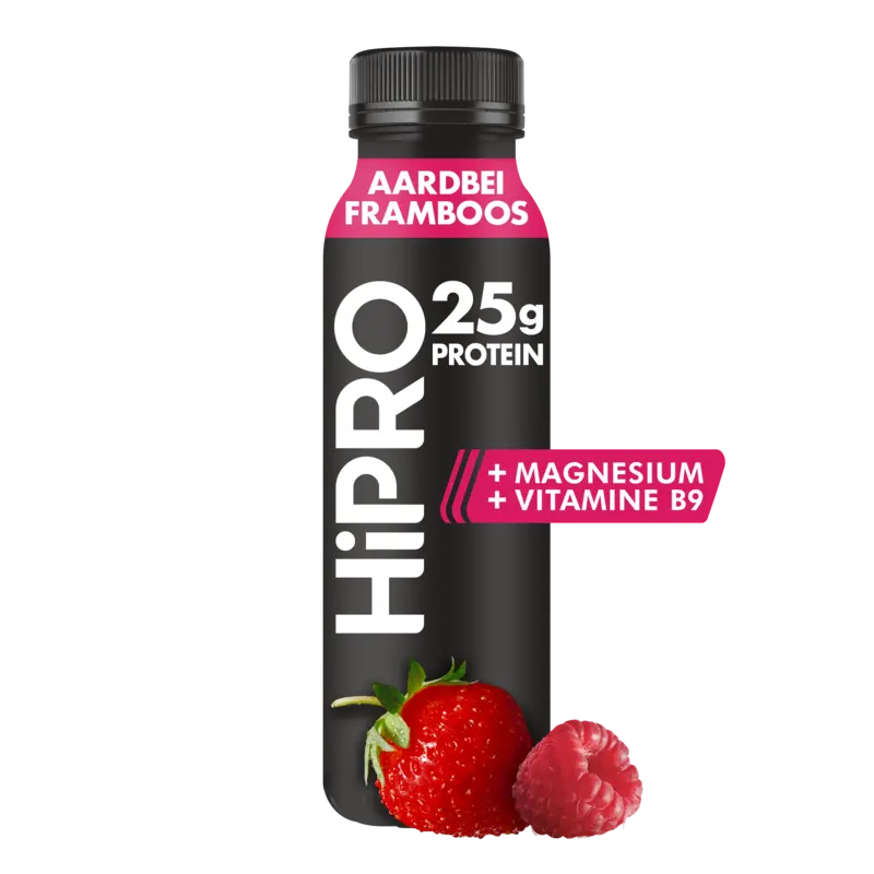 HiPRO Protein drink framboos aardbei