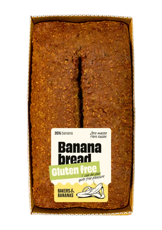 Bakers & Bananas Bananenbrood glutenvrij