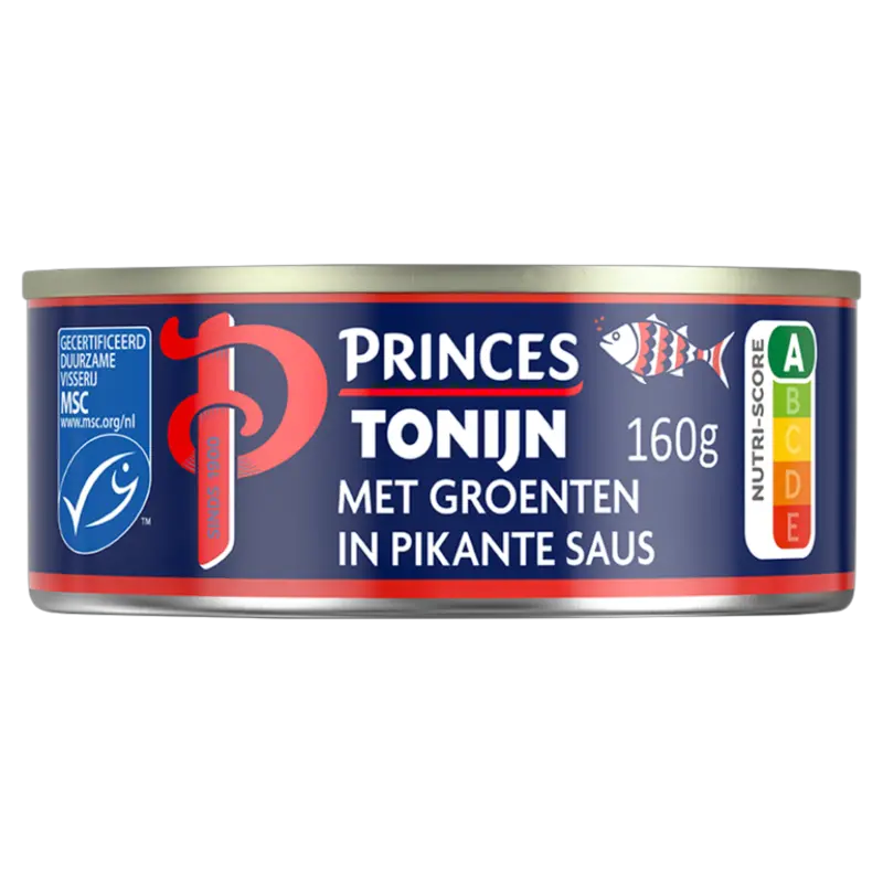 Princes Tonijnstukken groenten