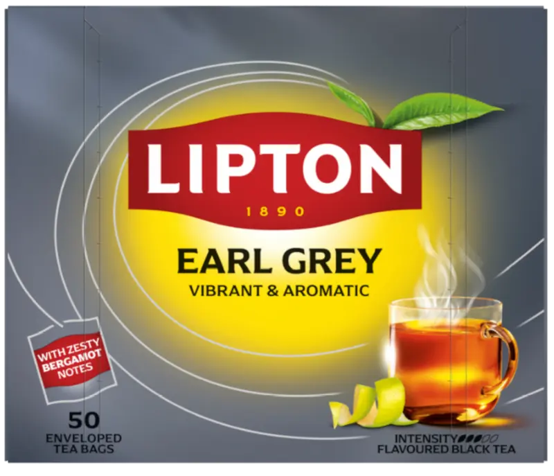 Lipton Earl grey black tea