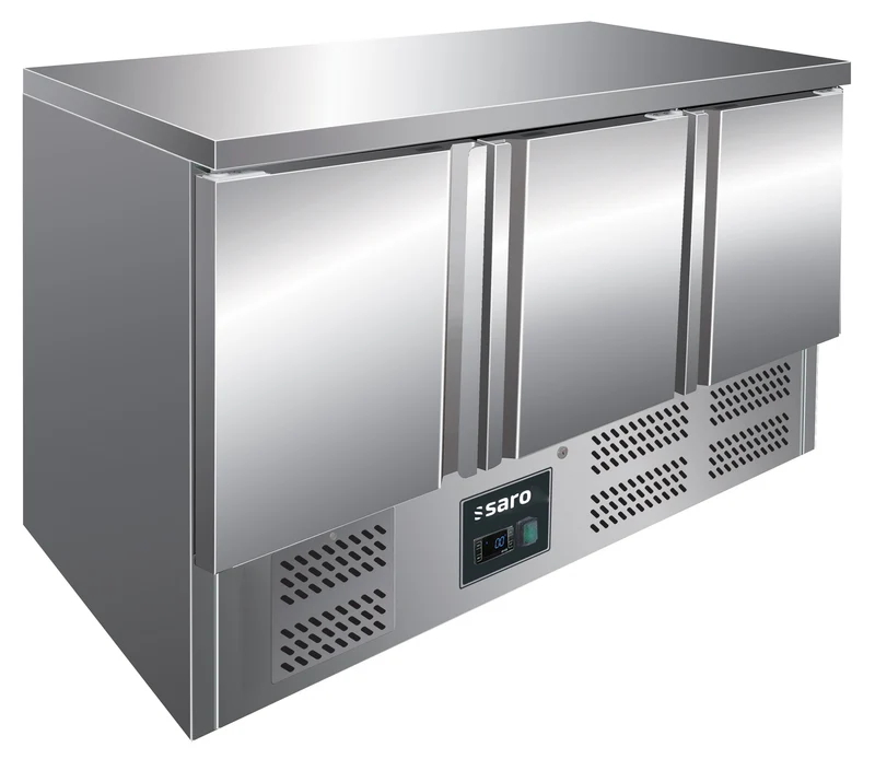 Saro Kühltisch mit 3 Türen, Modell VIVIA S 903 S/S TOP