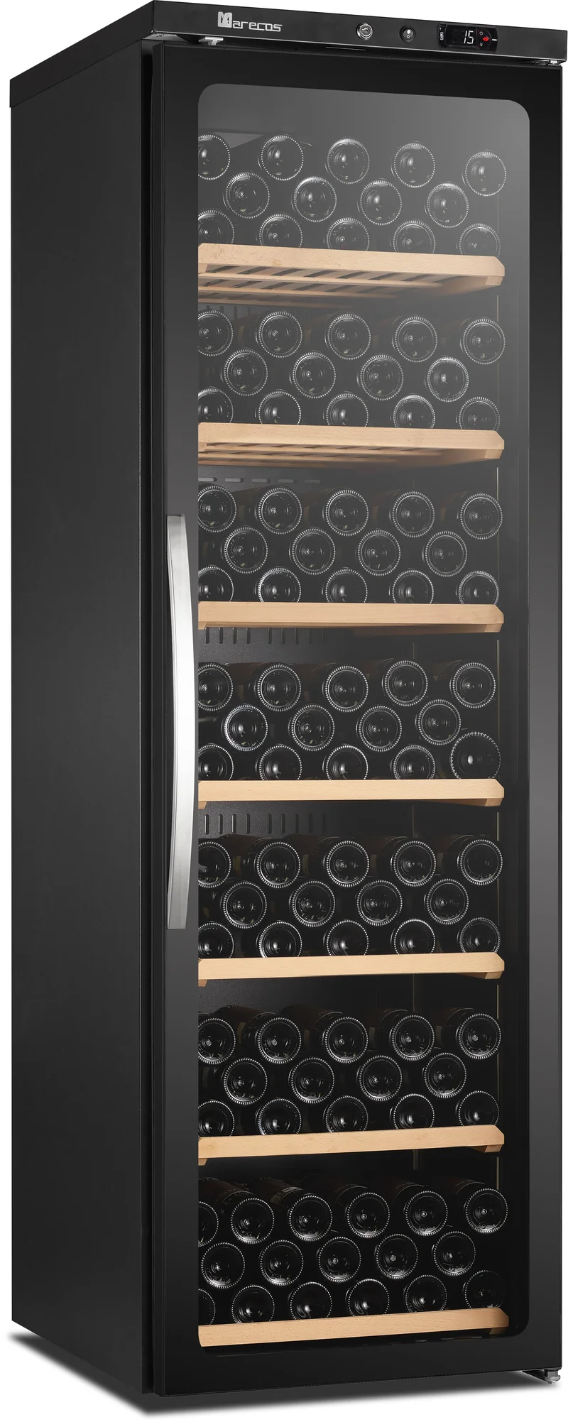 Saro Weinkühlschrank mit Glastür, Modell CV 450 PV