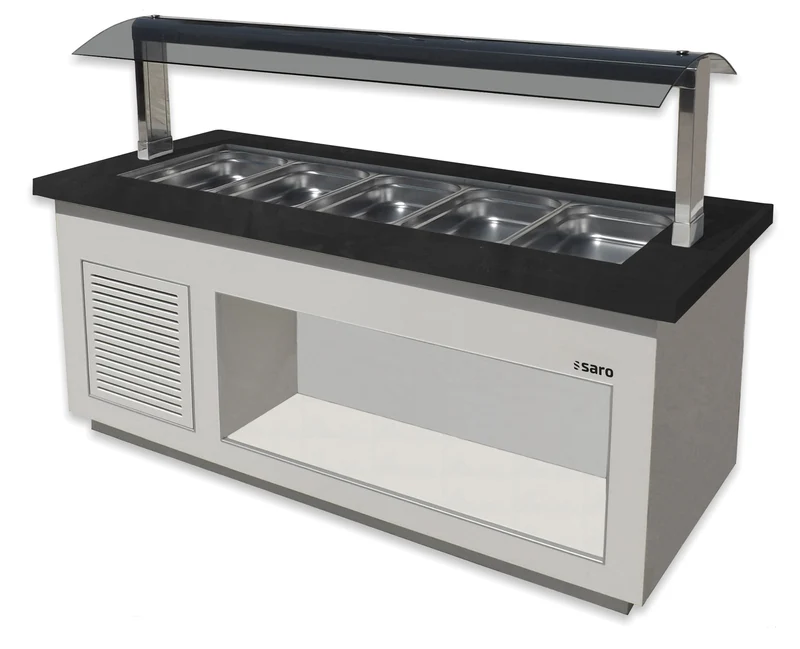 Saro Salatbar für 5x 1/1 GN, Modell PREMIUM LINE SB-K200 weiß