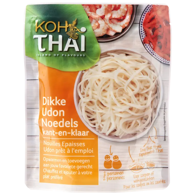 Koh Thai Dikke udon noodles kant en klaar