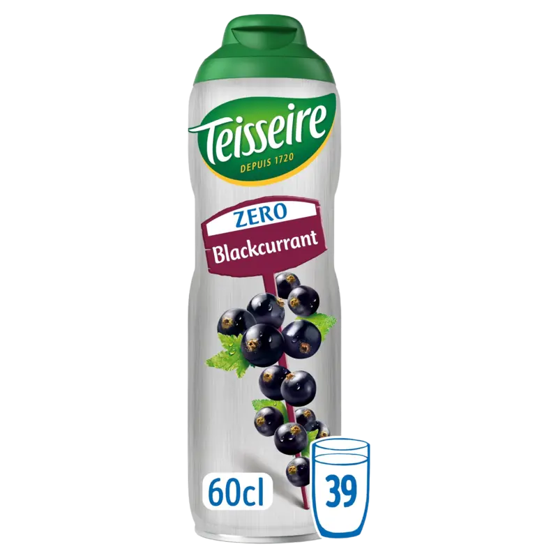 Teisseire Zero cassis siroop