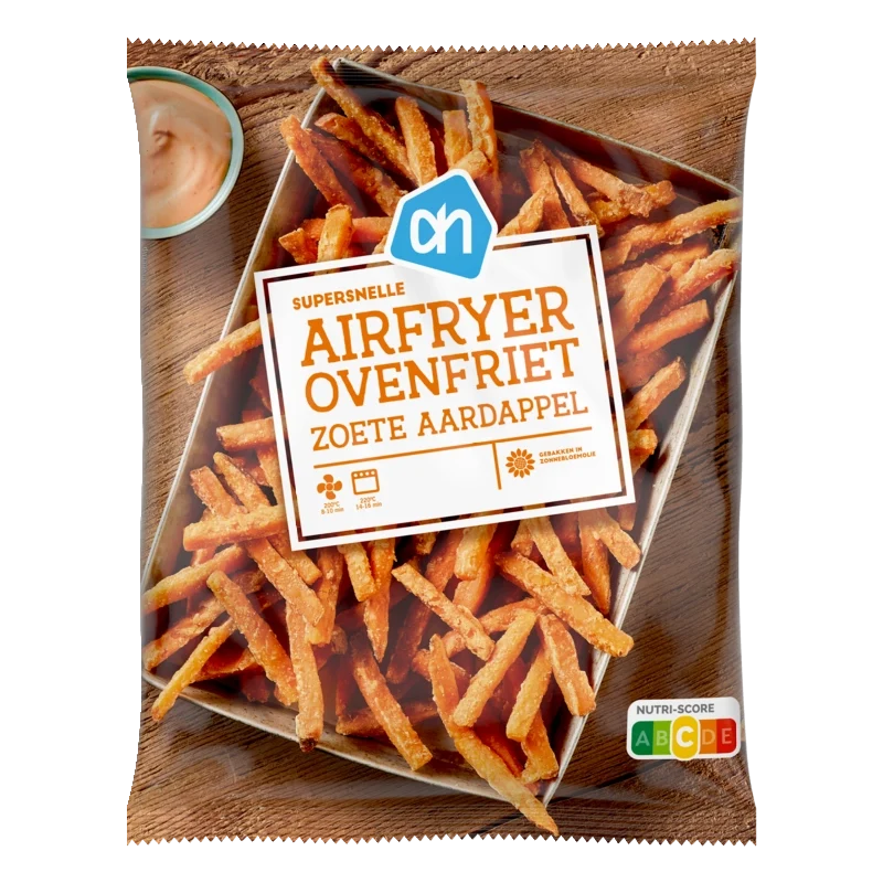 Airfryer ovenfriet zoete aardappel