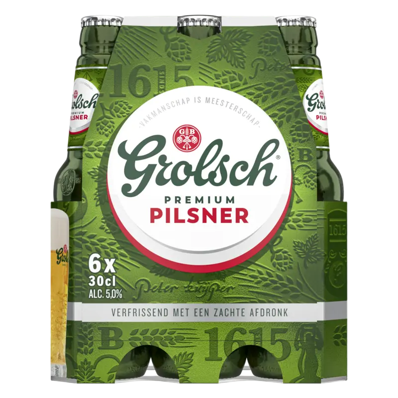 Grolsch Premium pilsner 6-pack
