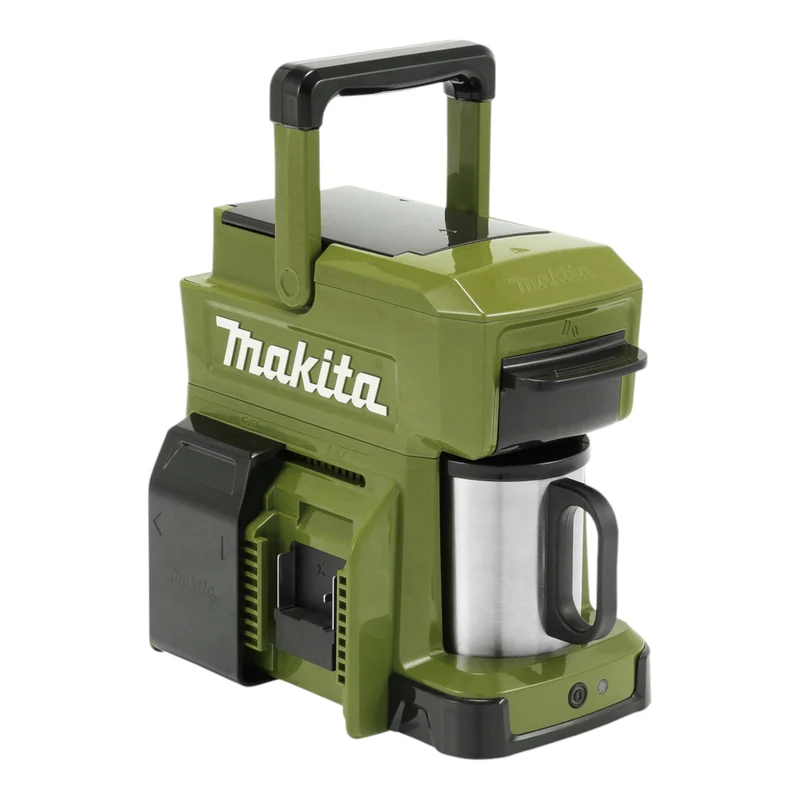 Makita DCM 501 ZO Akku Kaffeemaschine 12 V max. / 18 V Olive - Outdoor Adventure Edition Solo - ohne Akku, ohne Ladegerät