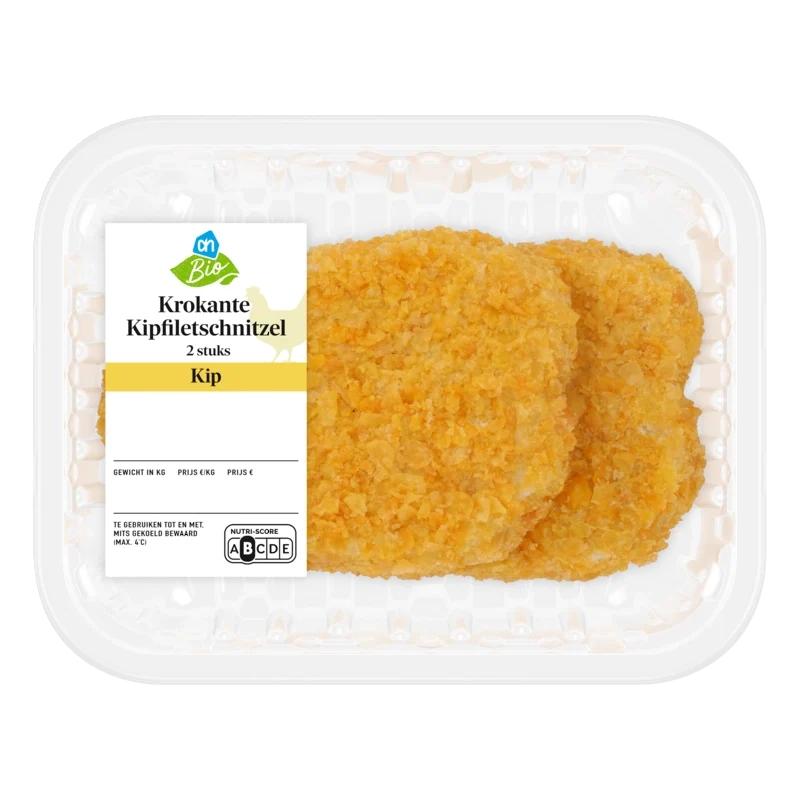 Biologisch Krokante kipfiletschnitzel