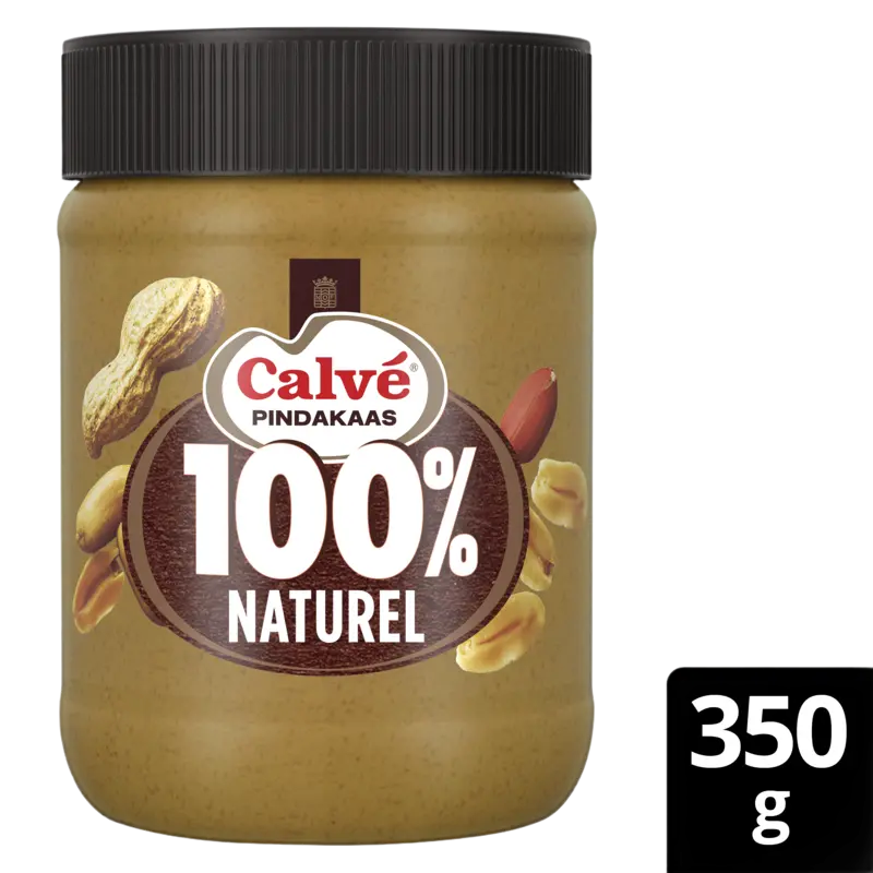 Calvé 100% Naturel pindakaas