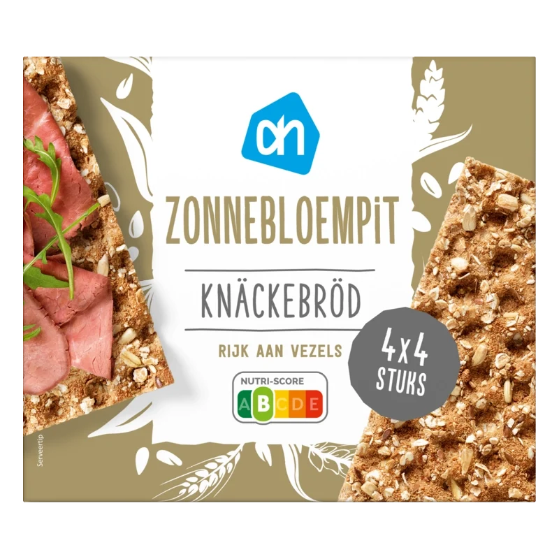 Knäckebröd zonnebloempit