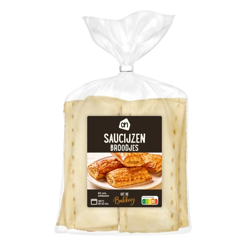 Diepvries saucijzenbroodjes