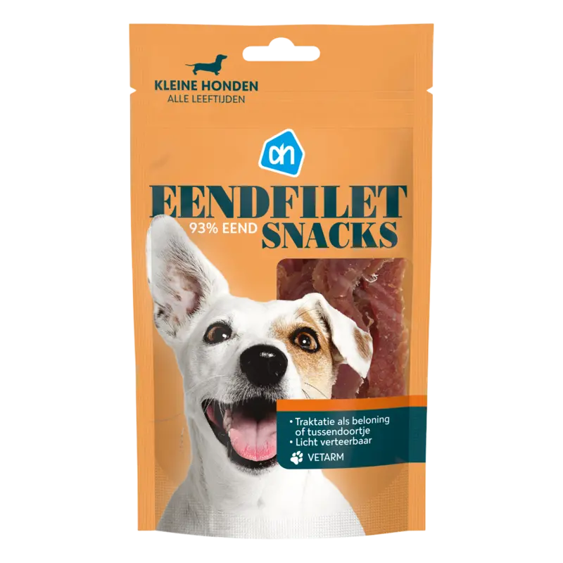 Eendfilet snacks voor kleine honden