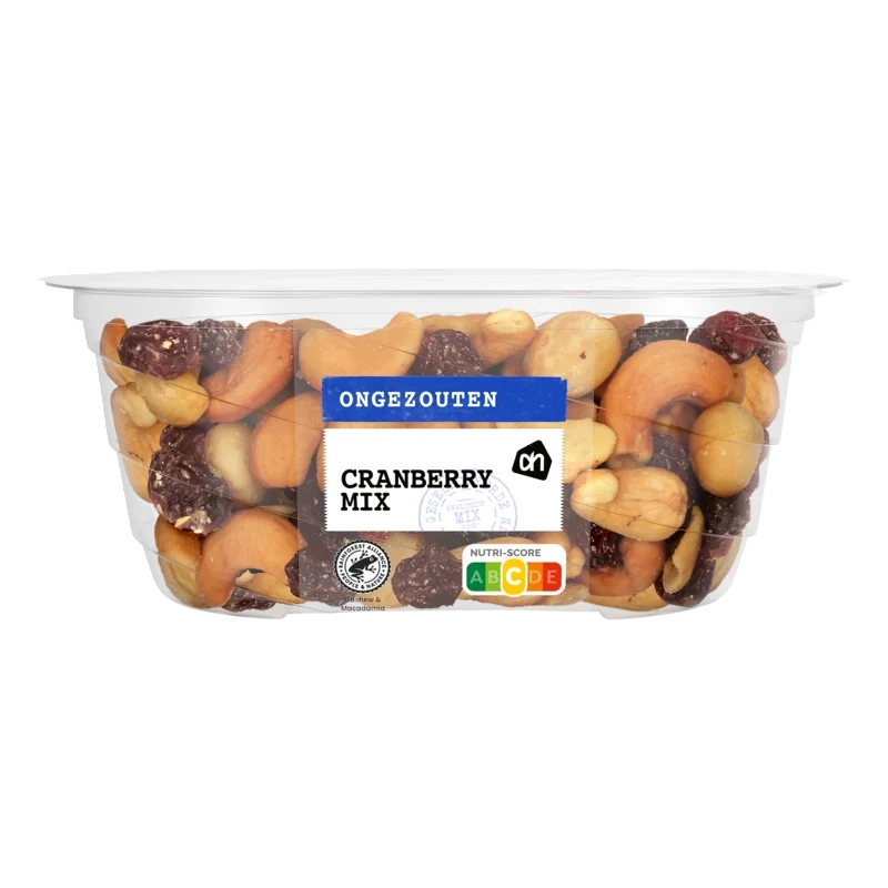 Cranberry mix ongezouten