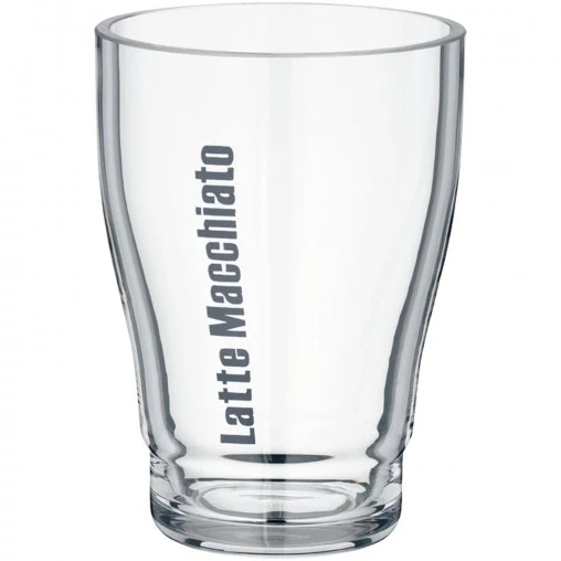 6 Stück WMF Glas L bedruckt KaffeeKultur