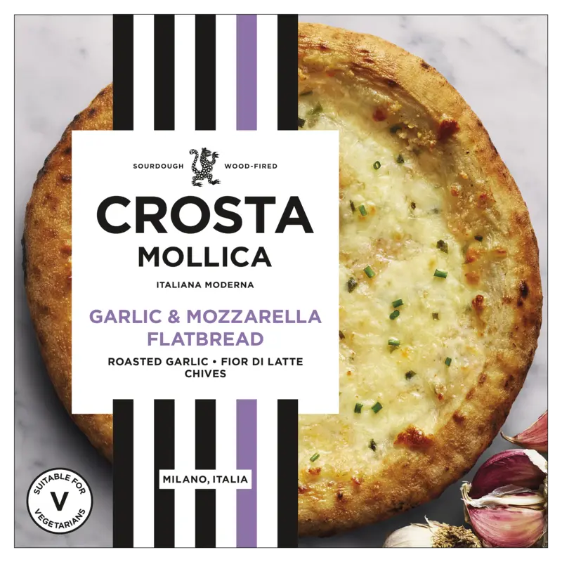 Crosta & Mollica Garlic sourdough pizzabread