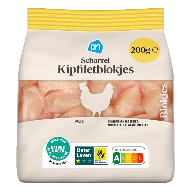 Scharrel kipfiletblokjes