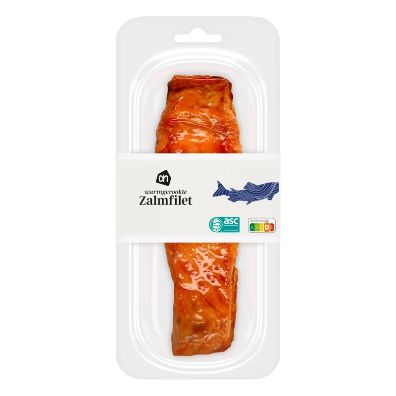 Warmgerookte zalmfilet