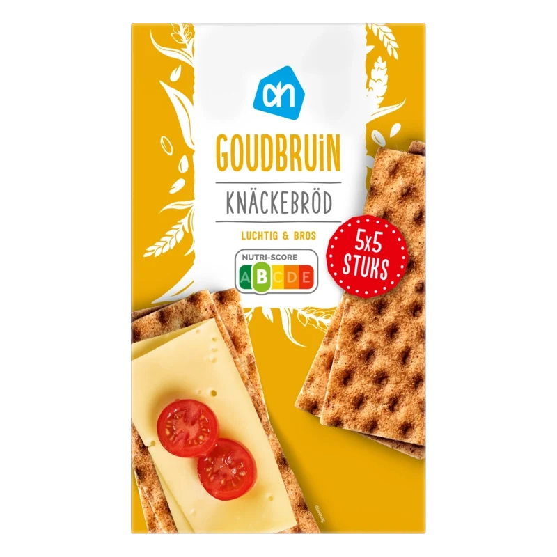 Knäckebröd goudbruin
