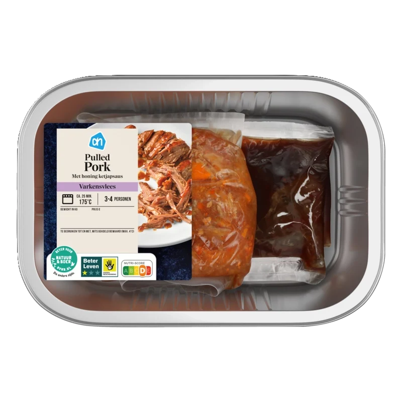 Voor in de oven pulled pork