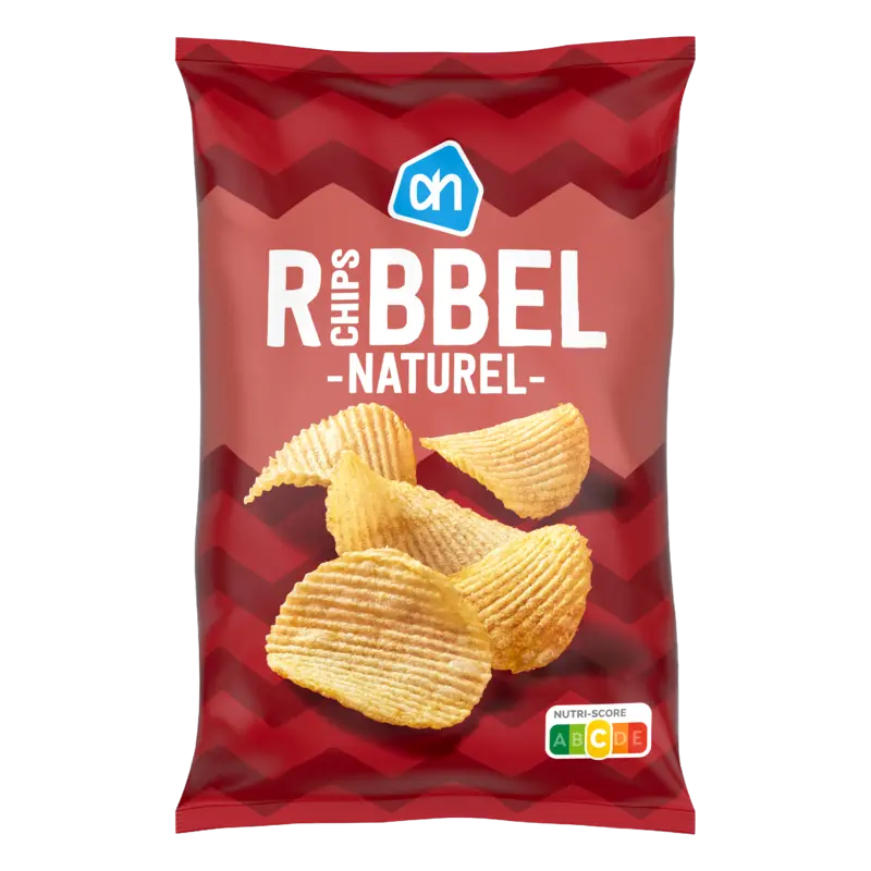 Ribbelchips naturel
