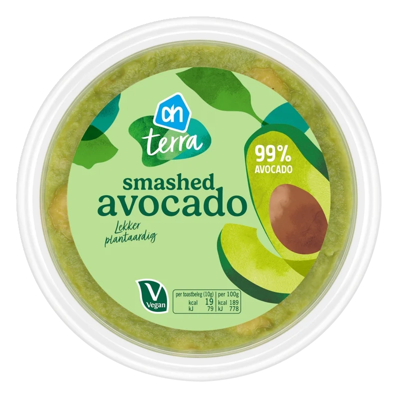 Terra Plantaardig smashed avocado