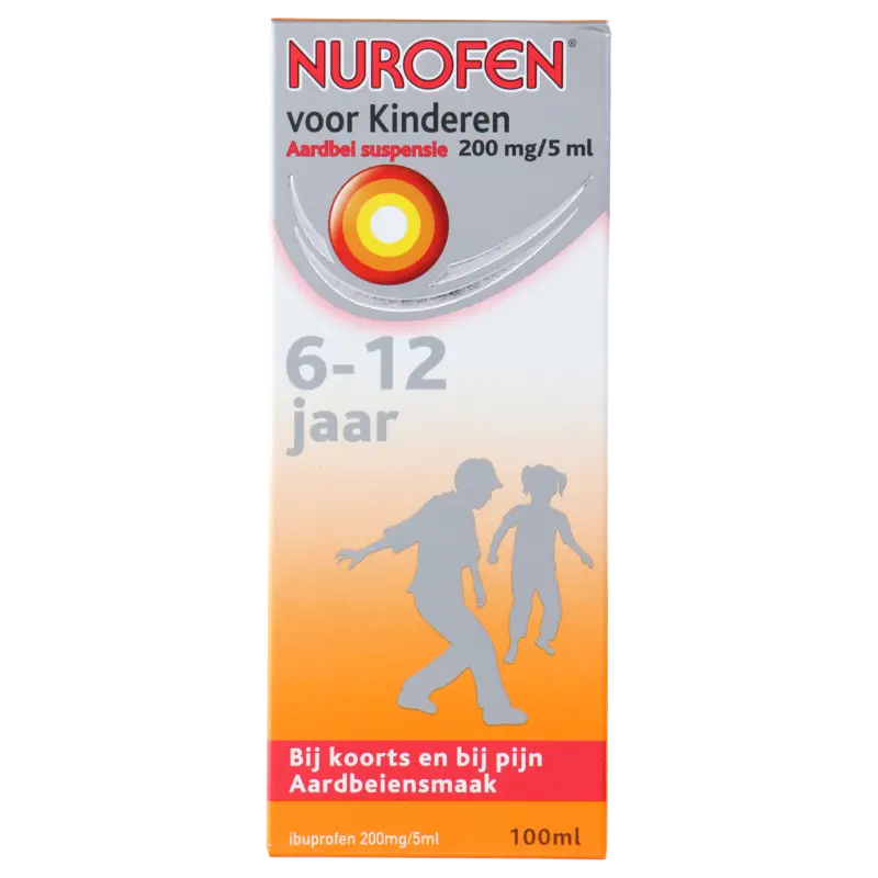 Nurofen Voor kinderen aardbei suspensie