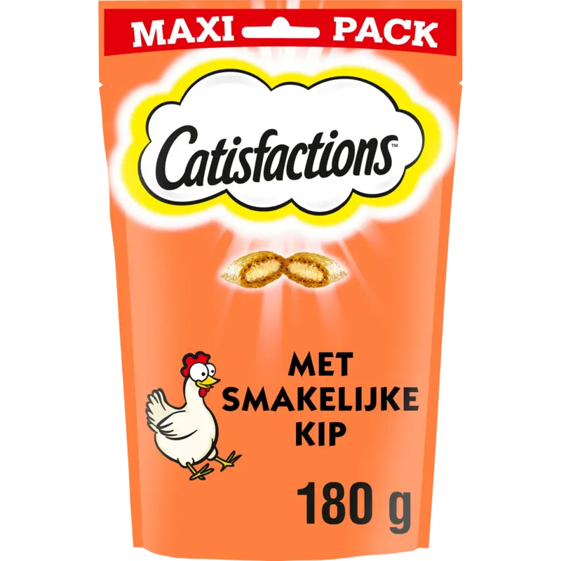 Catisfactions Kattensnack kip maxipack snack