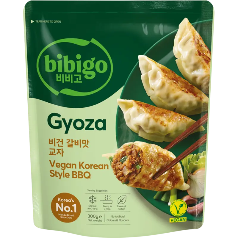 Bibigo Gyoza veg kor bbq