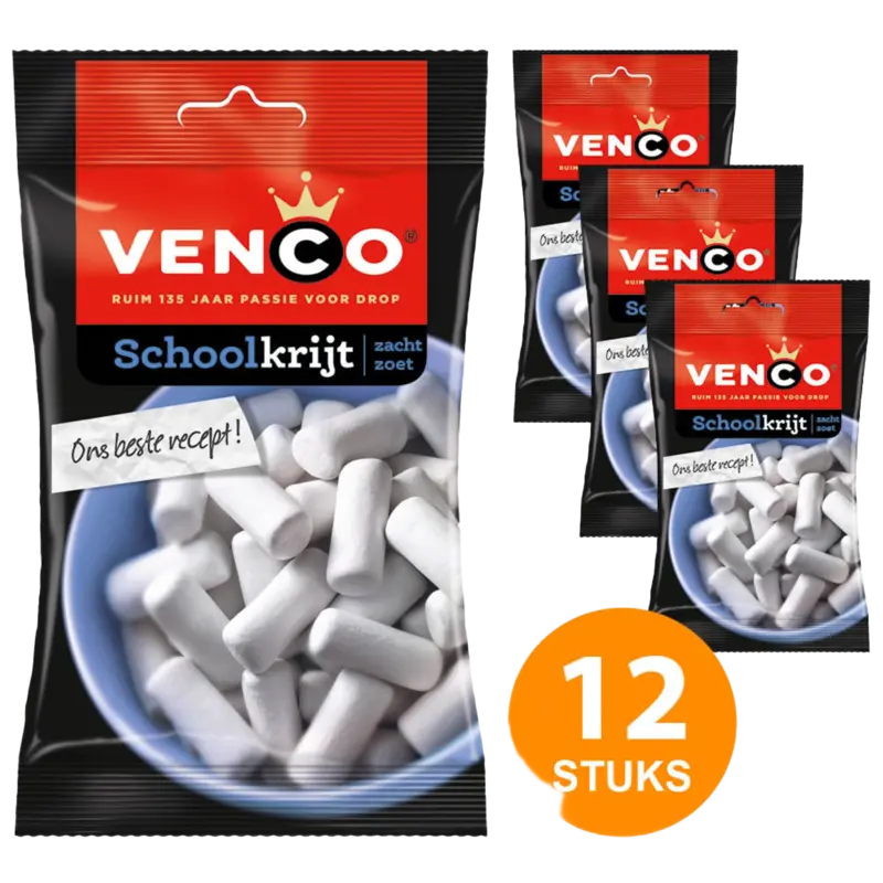 Venco Schoolkrijt 12-pack