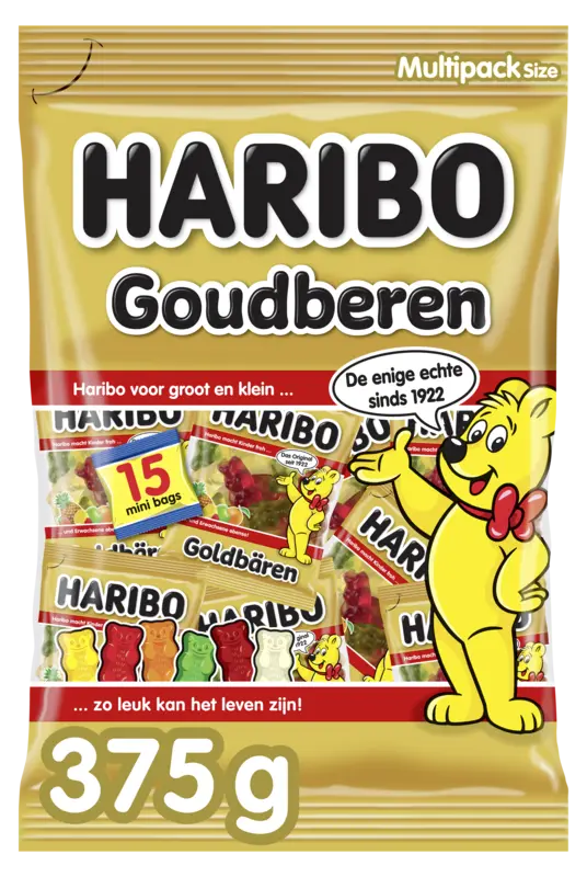 Haribo Goudberen multipack
