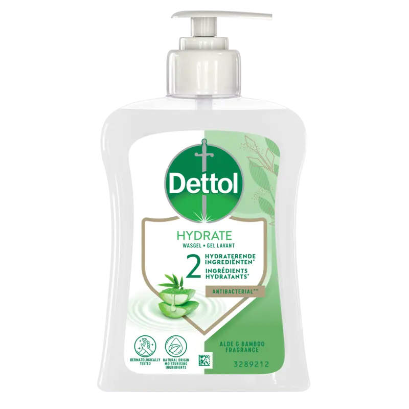 Dettol Hydrating wasgel aloe vera
