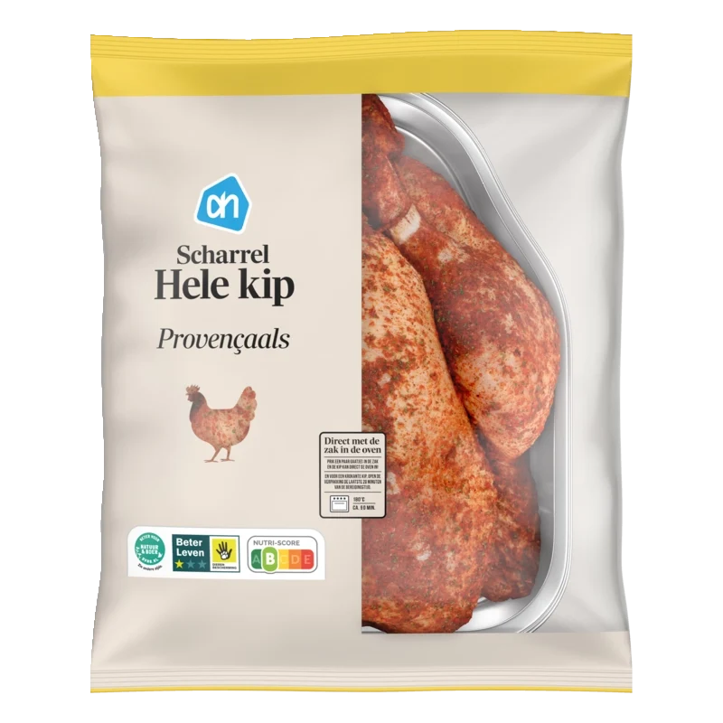 Scharrel kip provencaalse